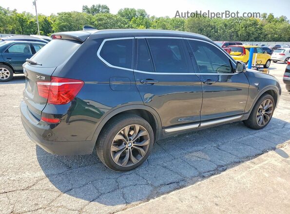 5UXWX9C53G0D76852 2016 BMW X3 Black Rear right