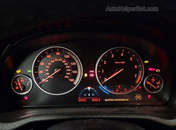 5UXWX9C53H0T01714 2017 BMW X3 Black Widok zestawu wskaźników