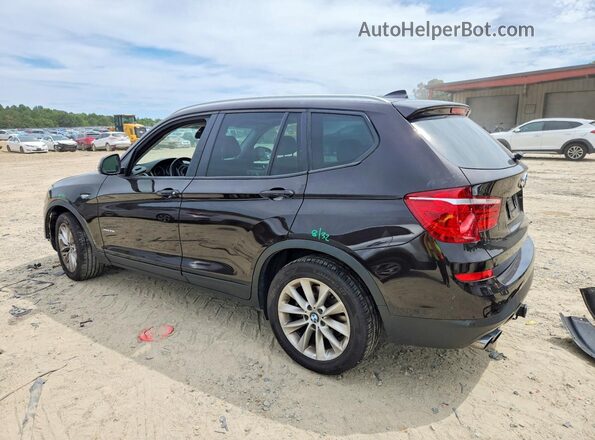 5UXWX9C54G0D66430 2016 BMW X3 Black Задня ліва чверть
