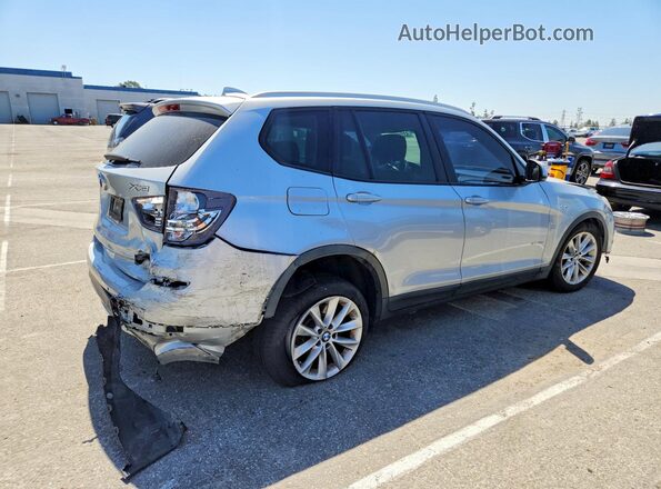 5UXWX9C54G0D77816 2016 BMW X3 Серебряный Задняя правая четверть