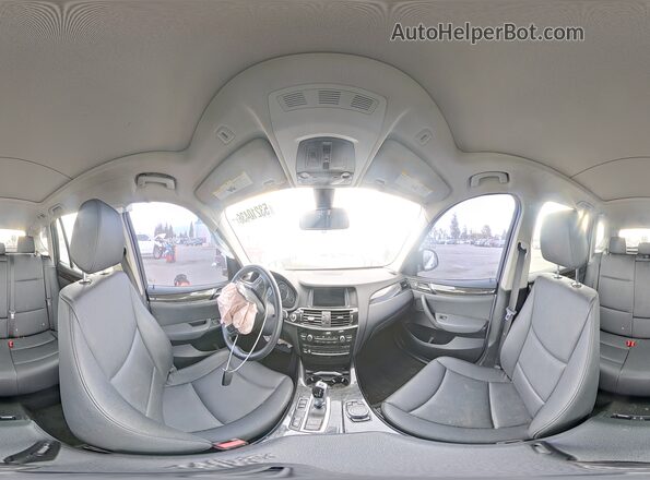 5UXWX9C54G0D77816 2016 BMW X3 Серебряный Панорамный вид салона 360°