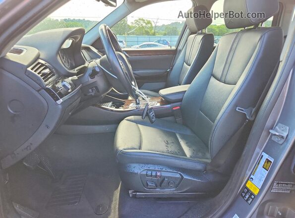 5UXWX9C55G0D75119 2016 BMW X3 Угольный Вид салона спереди