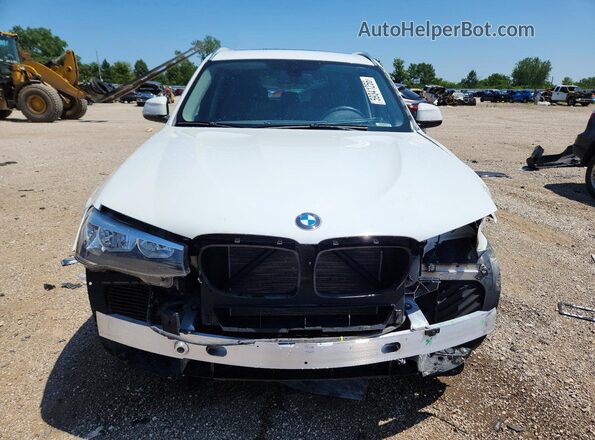 5UXWX9C56G0D68082 2016 BMW X3 White წინა ხედი