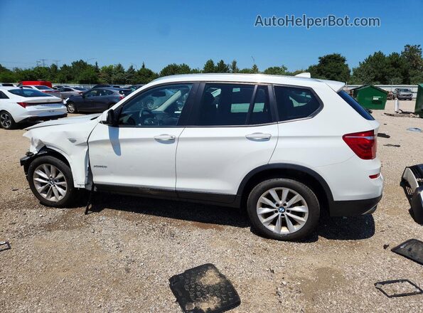 5UXWX9C56G0D68082 2016 BMW X3 White უკანა მარცხენა