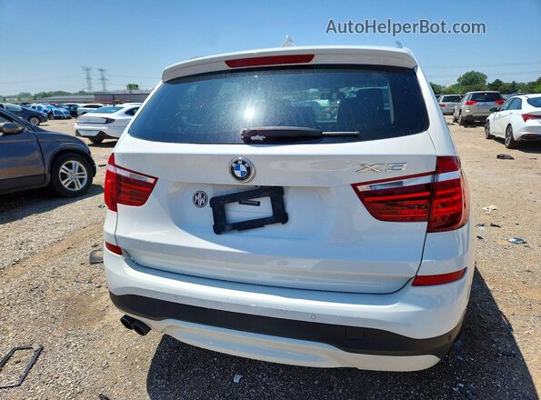 5UXWX9C56G0D68082 2016 BMW X3 White უკანა ხედი