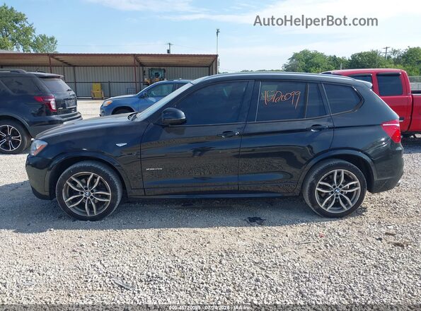 5UXWX9C56G0D77347 2016 BMW X3 Black Սալոնի 360 աստիճան տեսք
