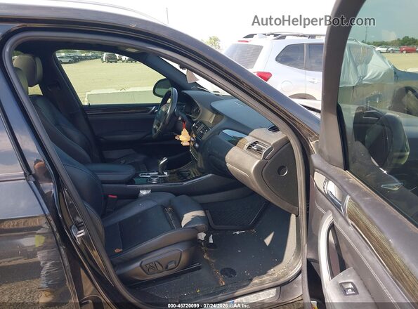 5UXWX9C56G0D77347 2016 BMW X3 Black Սալոնի դիմացի տեսք