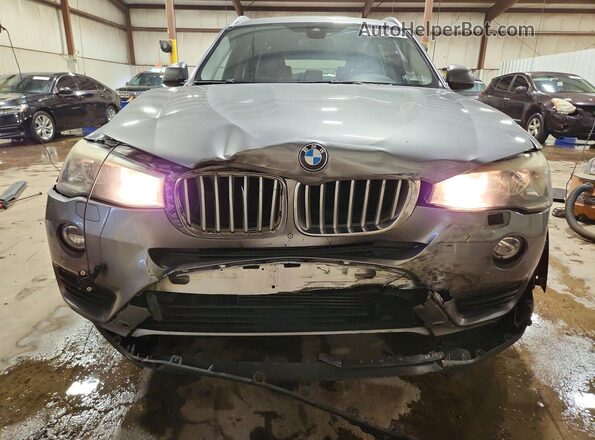 5UXWX9C56G0D88770 2016 BMW X3 Gray წინა ხედი