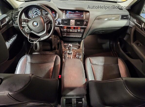 5UXWX9C56G0D88770 2016 BMW X3 Gray წინა პანელის ხედი