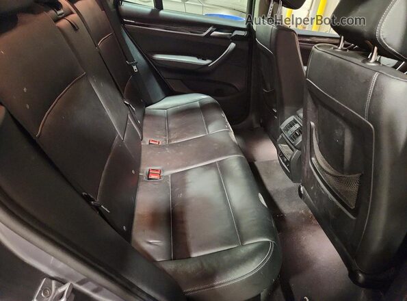 5UXWX9C56G0D88770 2016 BMW X3 Gray უკანა სალონის ხედი
