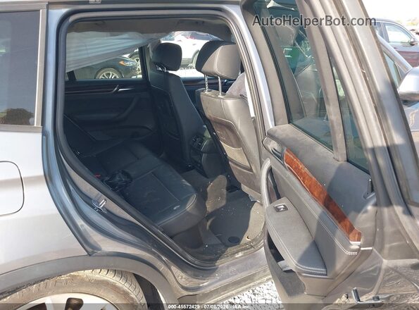 5UXWX9C56G0D90504 2016 BMW X3 Gray VIN կոդի պիտակի տեսք