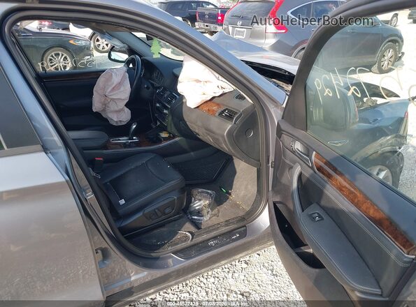 5UXWX9C56G0D90504 2016 BMW X3 Gray Սալոնի դիմացի տեսք