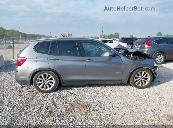 5UXWX9C56G0D90504 2016 BMW X3 Gray Սալոնի 360 աստիճան տեսք