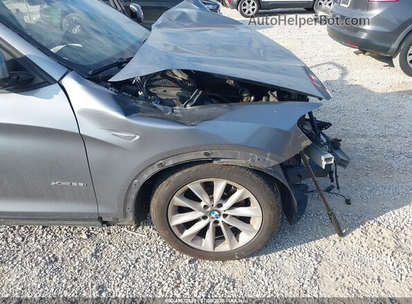 5UXWX9C56G0D90504 2016 BMW X3 Gray Դիմացի տեսք