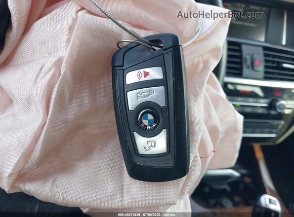 5UXWX9C56G0D90504 2016 BMW X3 Gray Առջևի վահանակի տեսք