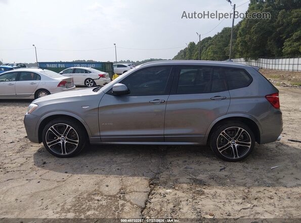 5UXWX9C56H0D97440 2017 BMW X3 Gray Widok wnętrza 360 stopni