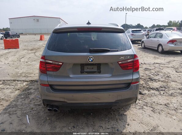 5UXWX9C56H0D97440 2017 BMW X3 Gray 