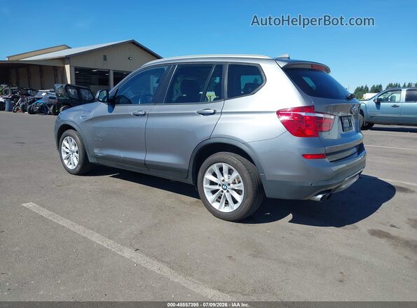 5UXWX9C56H0T01240 2017 BMW X3 Gray Задня ліва чверть