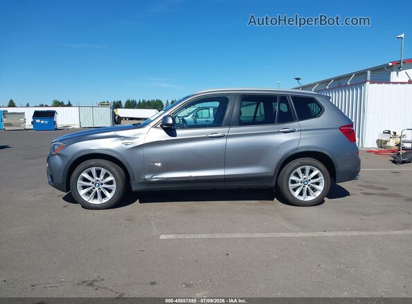 5UXWX9C56H0T01240 2017 BMW X3 Gray Панорамний вид салону 360°