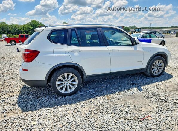 5UXWX9C57G0D63392 2016 BMW X3 White Հետևի աջ