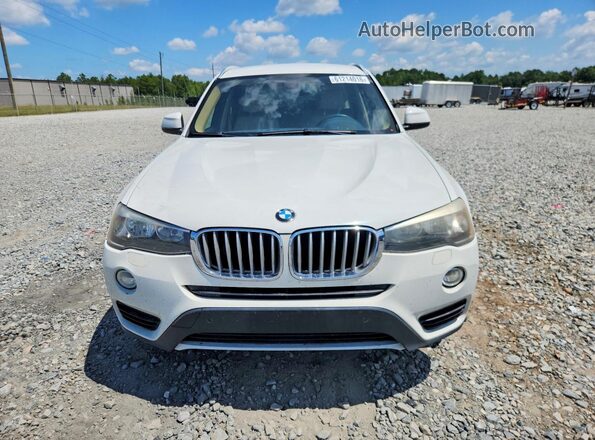 5UXWX9C57G0D63392 2016 BMW X3 White Դիմացի տեսք