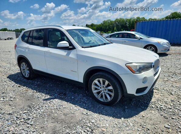 5UXWX9C57G0D63392 2016 BMW X3 White Առջևի աջ