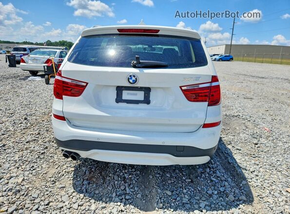 5UXWX9C57G0D63392 2016 BMW X3 White Հետևի տեսք