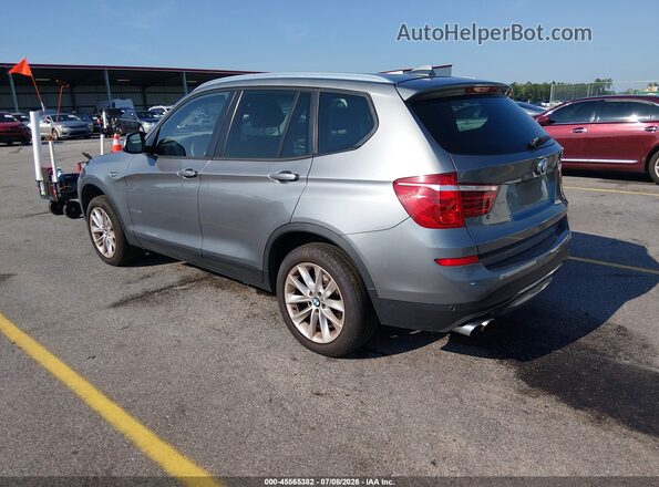 5UXWX9C57G0D65451 2016 BMW X3 Серый Задняя левая четверть