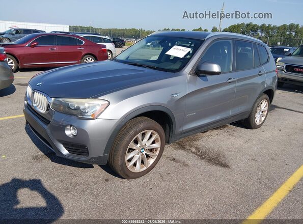 5UXWX9C57G0D65451 2016 BMW X3 Серый Передняя левая четверть