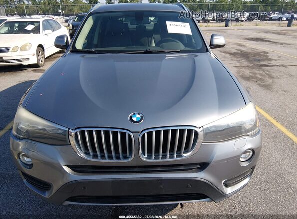 5UXWX9C57G0D65451 2016 BMW X3 Серый Вид спереди