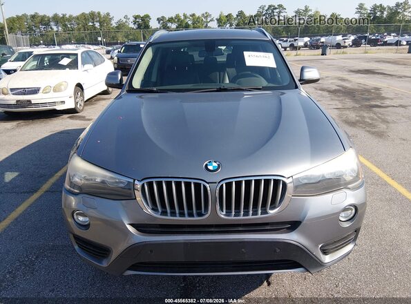 5UXWX9C57G0D65451 2016 BMW X3 Серый Вид щитка приборов