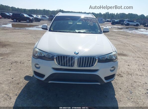 5UXWX9C57G0D84470 2016 BMW X3 Белый Вид щитка приборов