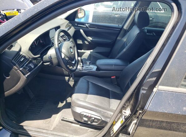 5UXWX9C58G0D65488 2016 BMW X3 Black Սալոնի դիմացի տեսք