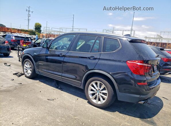 5UXWX9C58G0D65488 2016 BMW X3 Black Հետևի ձախ