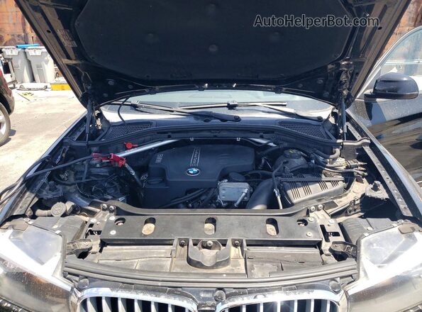 5UXWX9C58G0D65488 2016 BMW X3 Black Սալոնի հետևի տեսք