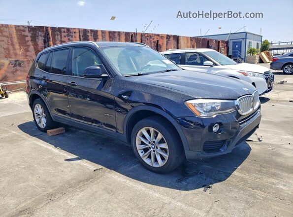 5UXWX9C58G0D65488 2016 BMW X3 Black Առջևի աջ