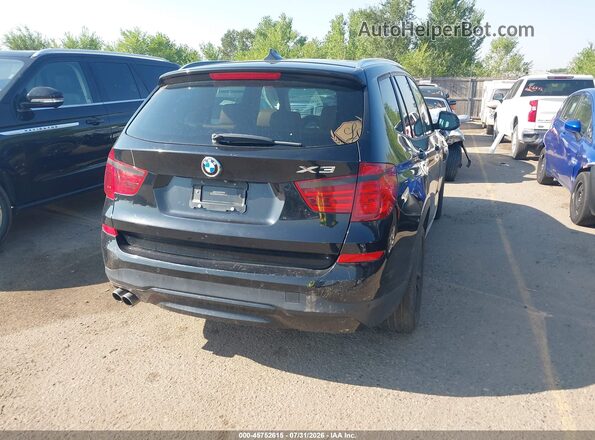 5UXWX9C58G0D70688 2016 BMW X3 Black უკანა მარჯვენა