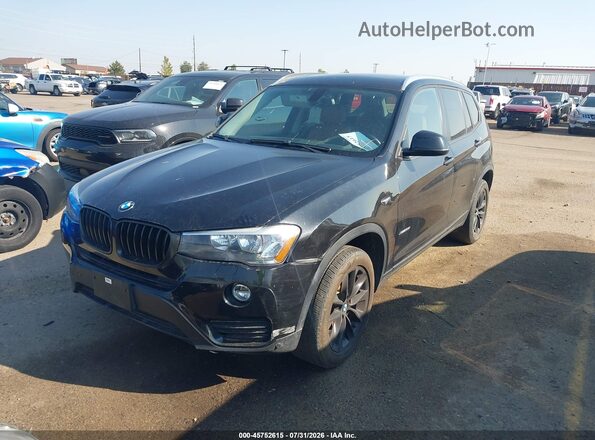 5UXWX9C58G0D70688 2016 BMW X3 Black წინა მარცხენა ხედი სამი მეოთხედიდან
