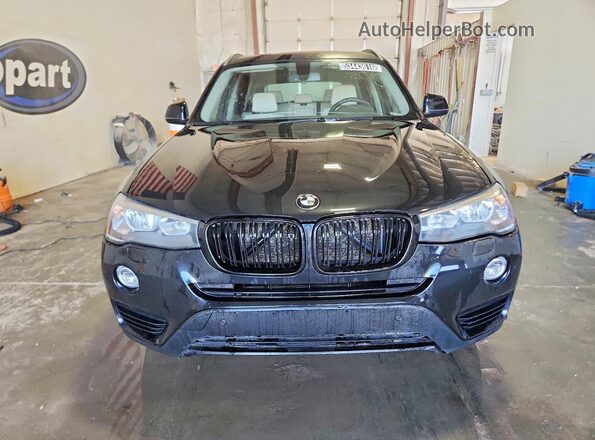 5UXWX9C58G0D78824 2016 BMW X3 Black Widok z przodu