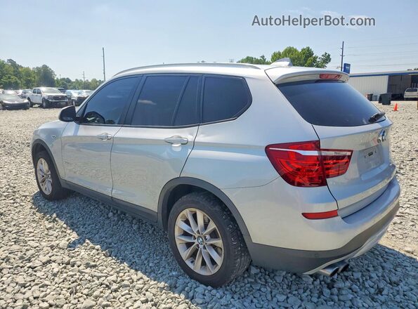 5UXWX9C59G0D75267 2016 BMW X3 Silver Задня ліва чверть