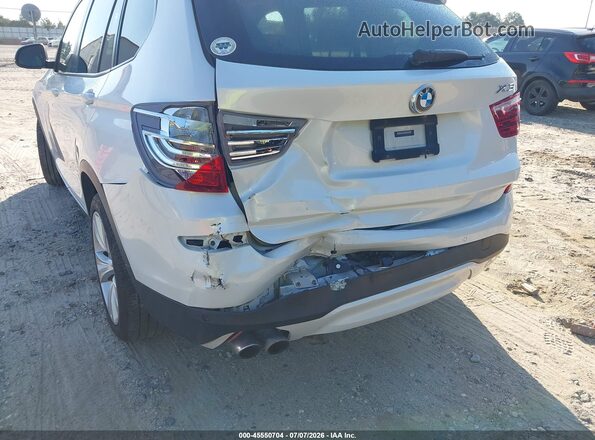 5UXWX9C59G0D77794 2016 BMW X3 White Front view