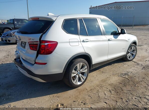 5UXWX9C59G0D77794 2016 BMW X3 White Rear right