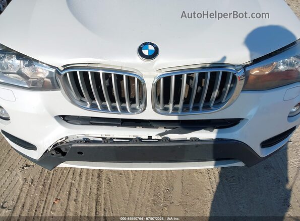5UXWX9C59G0D77794 2016 BMW X3 White 