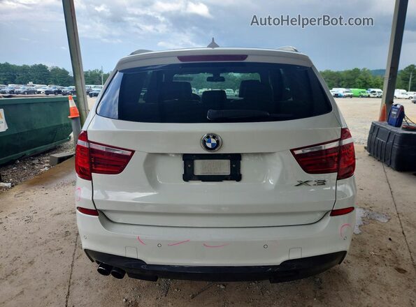 5UXWX9C59G0D82056 2016 BMW X3 White Vista trasera