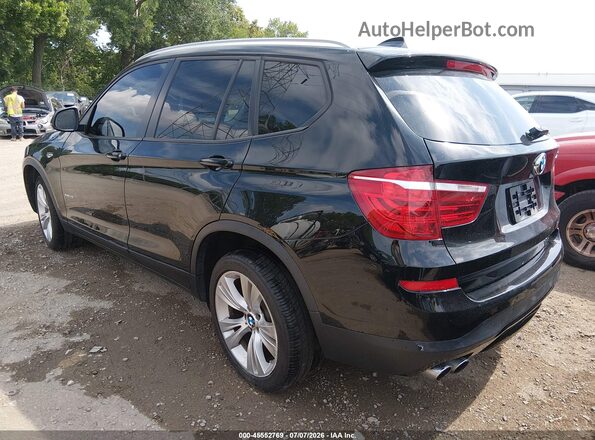 5UXWX9C59G0D89069 2016 BMW X3 Black Հետևի ձախ