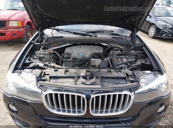 5UXWX9C59G0D89069 2016 BMW X3 Black Հետևի տեսք