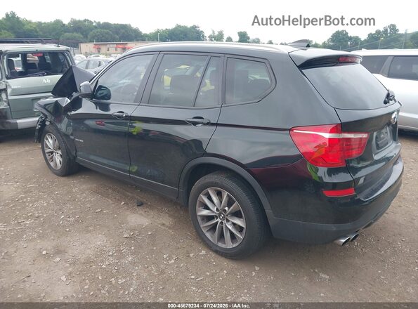 5UXWX9C59H0T13818 2017 BMW X3 Black Tył lewy
