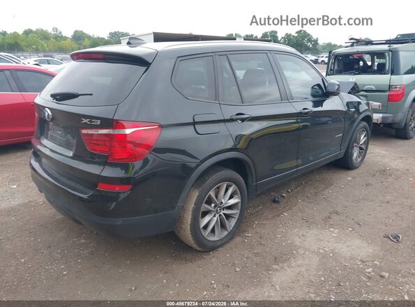 5UXWX9C59H0T13818 2017 BMW X3 Black Tył prawy