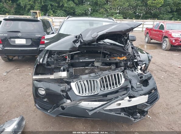5UXWX9C59H0T13818 2017 BMW X3 Black Widok zestawu wskaźników