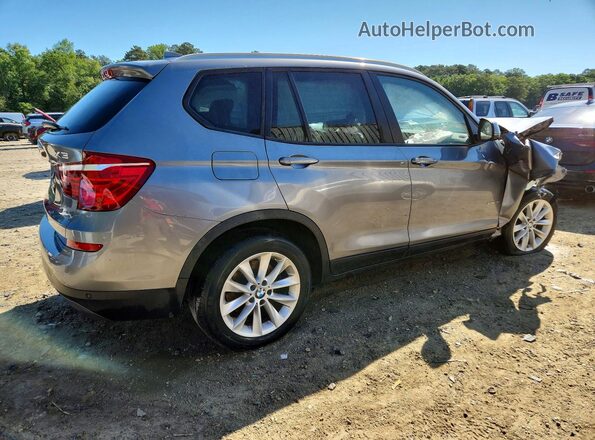 5UXWX9C5XG0D73575 2016 BMW X3 Gray Задня права чверть